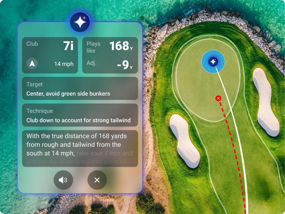 SCOUT AI™<br>CADDIE