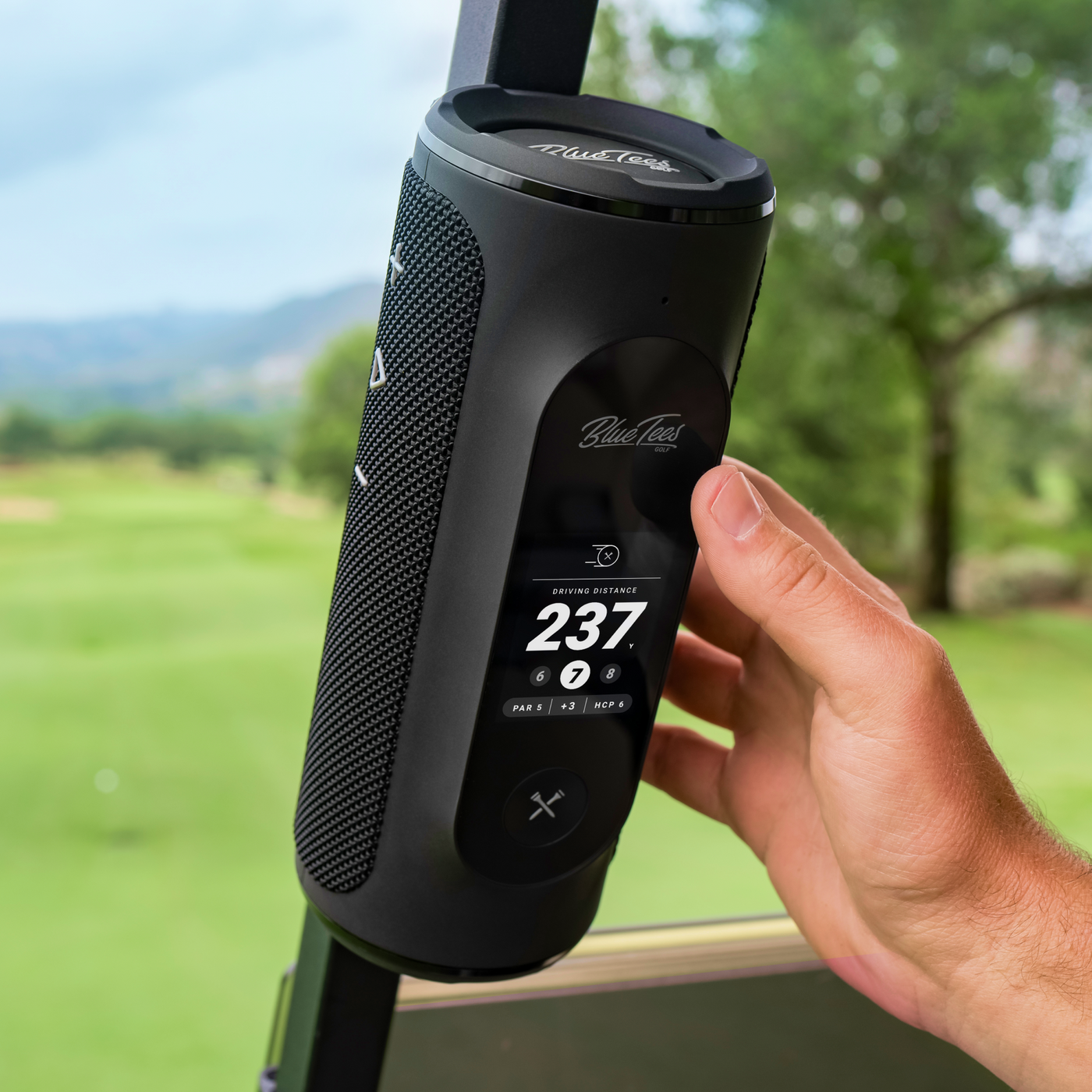 Player+ GPS Golf Speaker | Blue Tees Golf