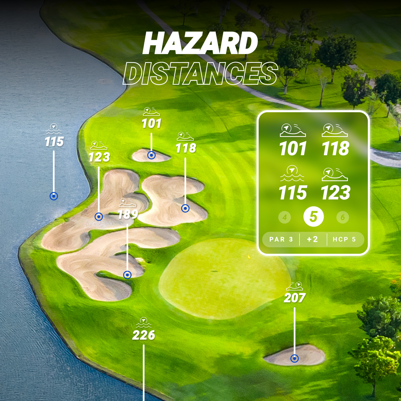 Player+ GPS Golf Speaker | Blue Tees Golf