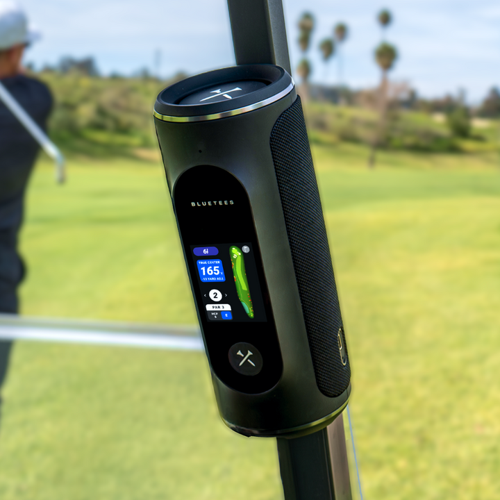 Player Pro GPS Golf Speaker – Blue Tees Golf