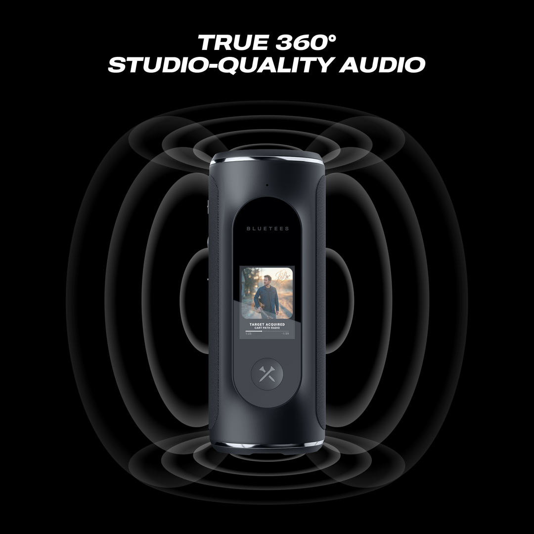 Player Pro GPS Golf Speaker – Blue Tees Golf