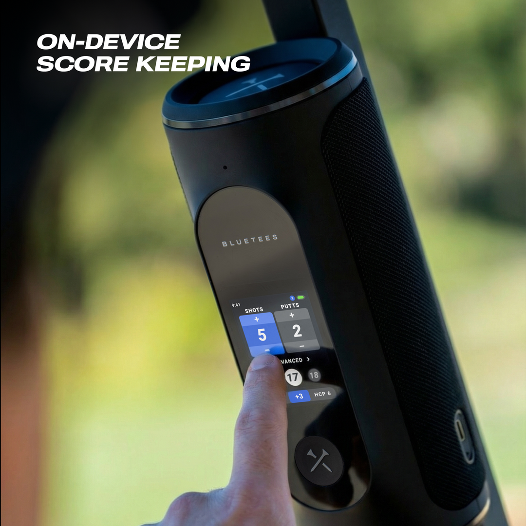 Player Pro GPS Golf Speaker  Blue Tees Golf