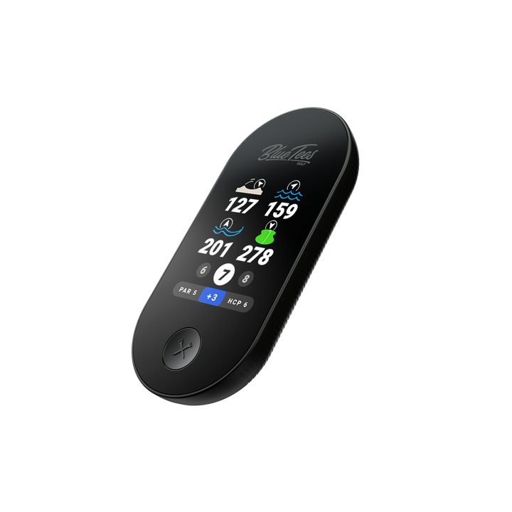 RINGER GOLF GPS w/ Color Screen 40K Pre-loaded Courses – Blue