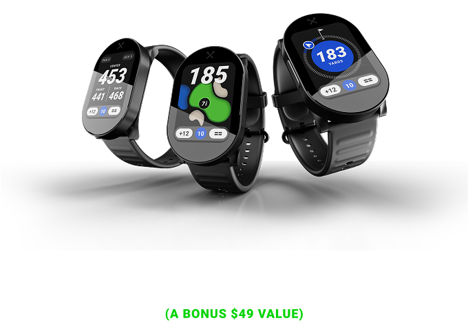 A person holding the play maker plus hard case and taking out the play maker watch out of it