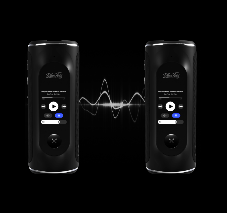 Player+ GPS Golf Speaker | Blue Tees Golf