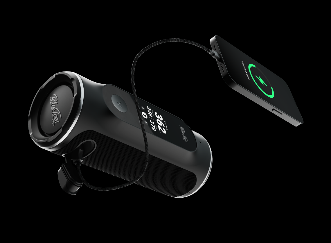 Player+ GPS Golf Speaker | Blue Tees Golf