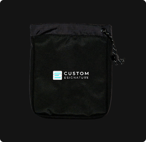 TIPS Valuables Pouch custom design sample