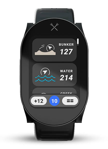 Dynamic Hazard Distances Watch Display