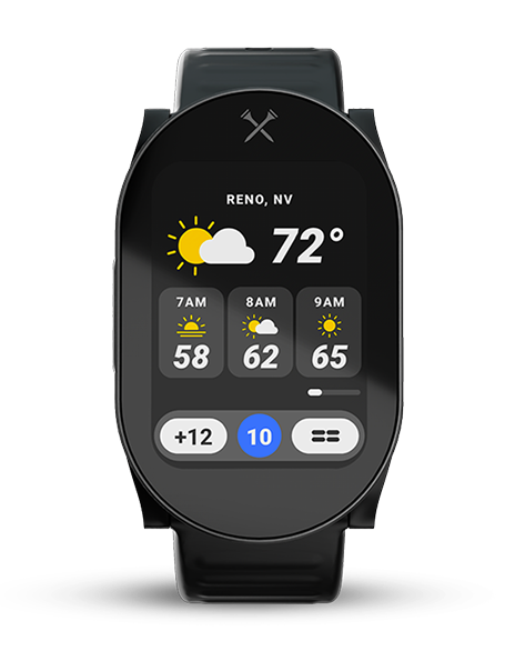 Real-Time Weather Watch Display
