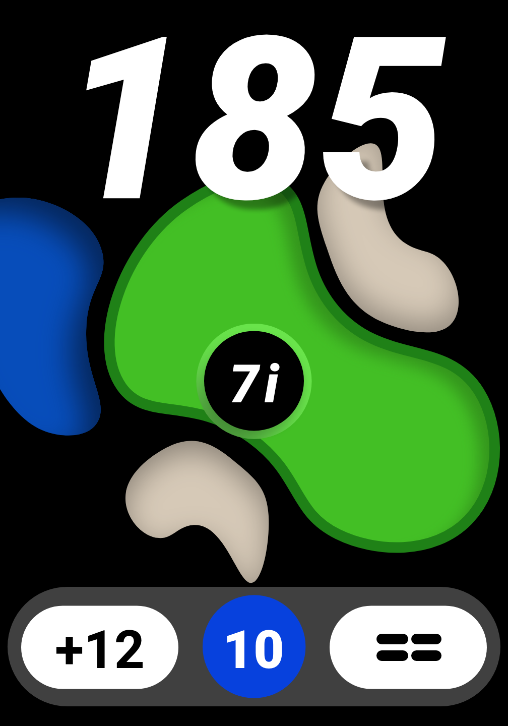 PlayMaker+ Advanced Course View Screen