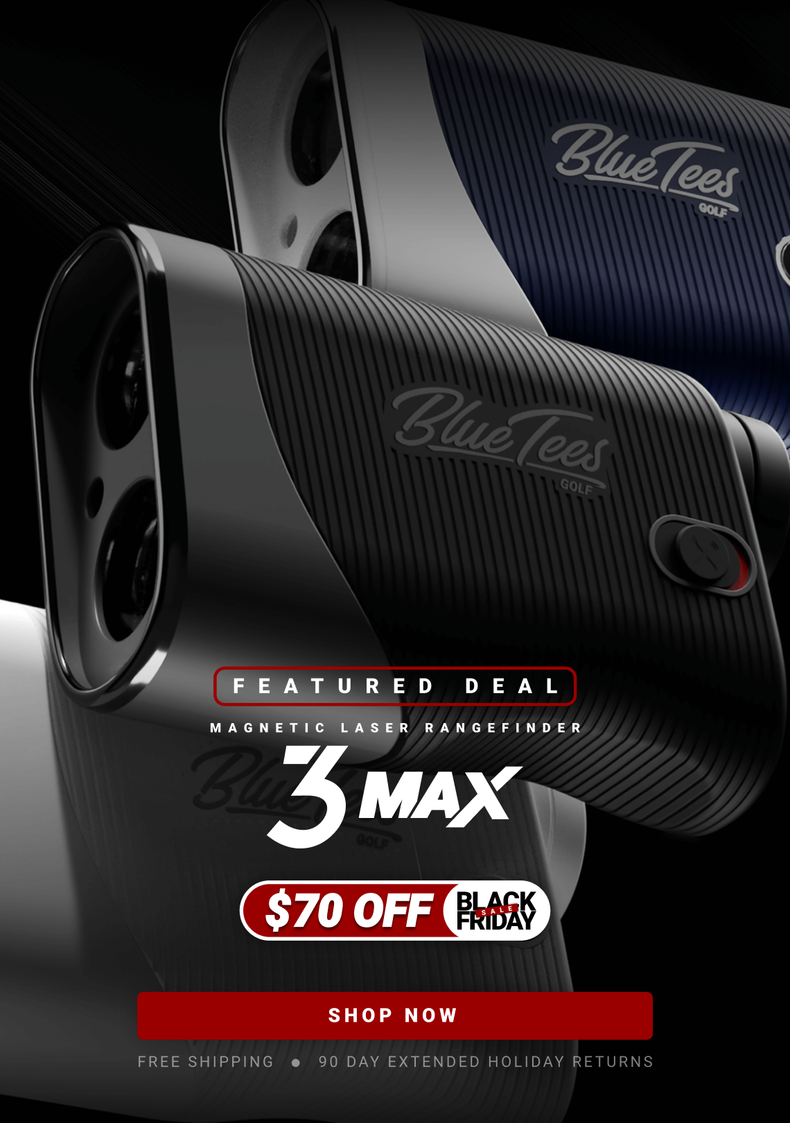 Blue Tees Golf | Golf Rangefinder | Golf GPS Speaker |Golf Accessories